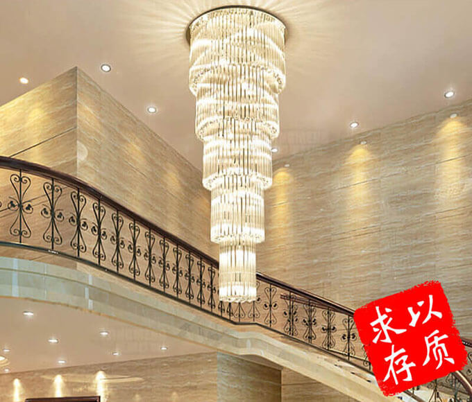 蘇州別墅吊燈廠家定制