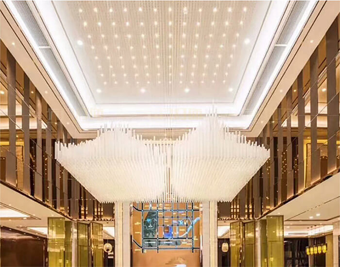 酒店多層吊燈非標定制，廠家直供