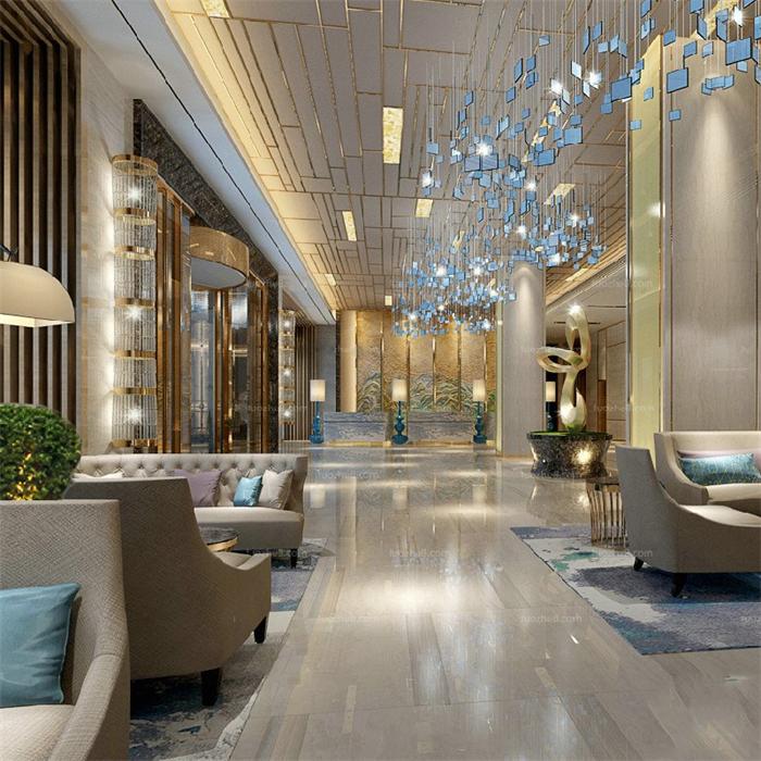 酒店燈具采購_大堂造型吊燈選哪個(gè)廠家【孫氏照明】